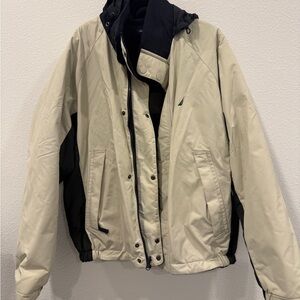Nautica Men's Tan and Black Performance Jacket
